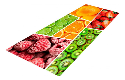 Alfombra De Cocina, Alfombra Para Suelo De Fruta 60cmx180cm