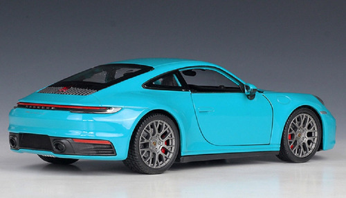 Welly 1:24 Porsche 911 Carrera 4s Azul Fundido A Presión Mod