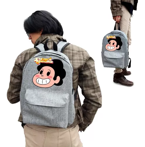 Mochila Color Gris Steven Infantil Envío gratis