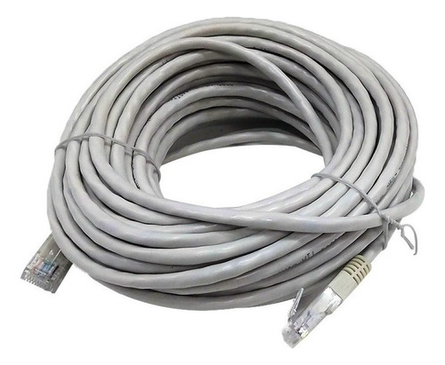 Cable De Red 50 Mts Rj45 - Categoria 6 - Ethernet Utp