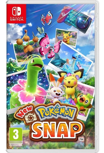 Imagen 1 de 2 de New Pokemon Snap Nintendo Switch Fisico Sellado Original Ade