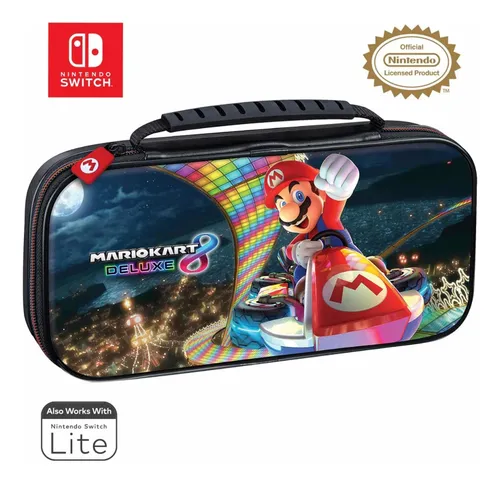 estuche para nintendo switch Nintendo Deluxe travel Mario Kart 8 - negro