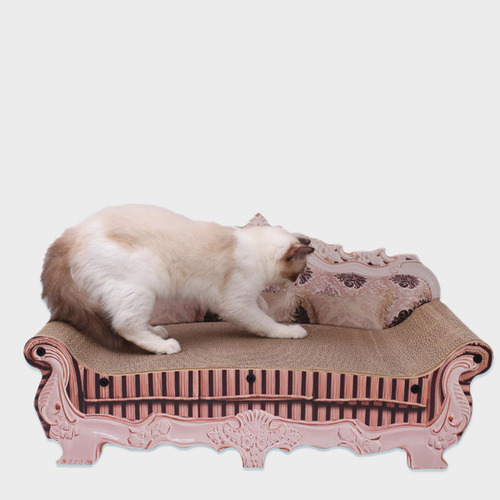 Tablero Rascador Para Gatos Resistente De Cartón, Sofá