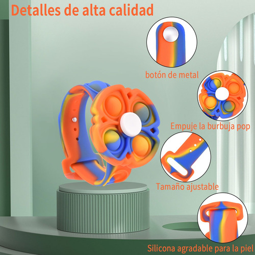 Push Pop It Bubble Fidget Juguete Antiestres