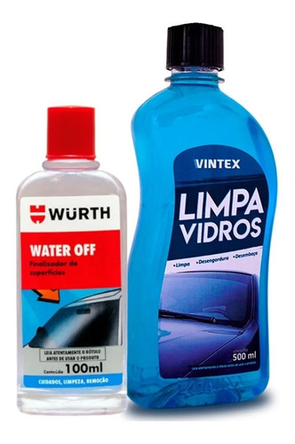 Cristalizador Water Off Wurth Limpa Vidros Automotivo Vonixx
