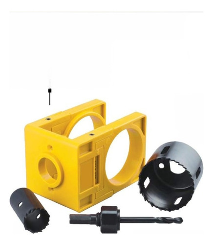 Taladro Para Madera, Rápido, Simple Y Preciso, Amarillo