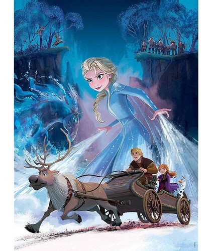 Disney Frozen Rompecabezas P/niños 200p Xxl Ravensburger