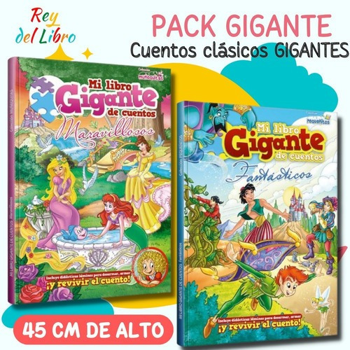 Pack 2 Libros Gigantes De Cuentos Clsicos Con Rompecaiuy