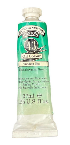 Oleo Winton De W&n Verde Viridian De 37 Ml.