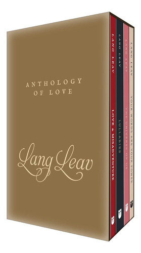 Libros Anthology Of Love Boxed Set - Lang Leav 