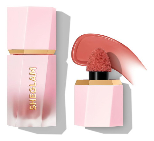 Rubor LĂquido Sheglam Color Bloom Devoted Con Acabado Mate