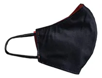 Comprar Barbijo Tapaboca Lavable Tela Reutilizable Cubre Boca X1 Negro