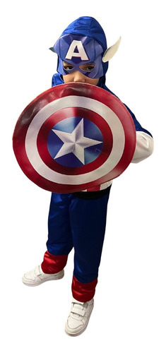 Disfraz Capitan America Para Niño