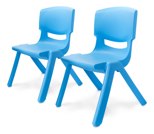 Silla Para Niños De Plástico Resistente Varios Colores