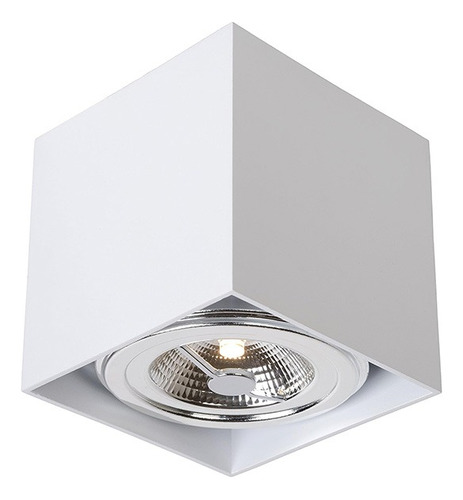 Aplique De Techo Lampara Downlight Ar111 Cuadrado - Unilux