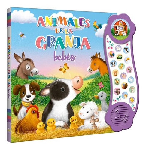 Libro Animales De La Granja Bebés Con Sonidos
