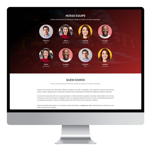 Site De Web Rádio Profissional: Alcance Sua Audiência