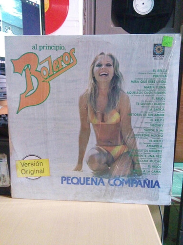 Pequeña Compañia Boleros Vinyl Lp Acetatos Oferta1