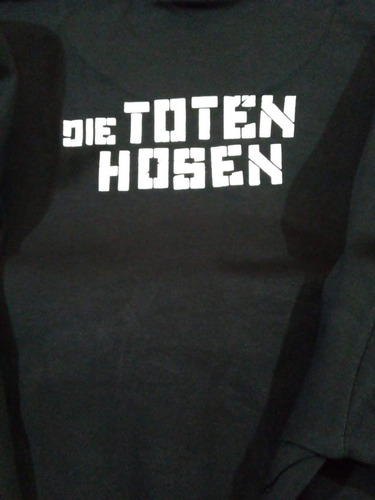 Imagen 2 de 2 de Remera Die Toten Hosen Suban - Doble Impresión - Algodón