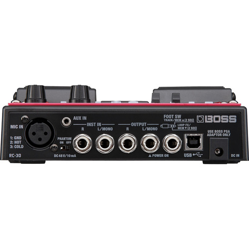 Boss Rc-30 Pedal Looper 3 Horas Loop Y 100 Memorias (nuevo)