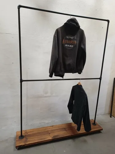 Perchero doble para ropa sale