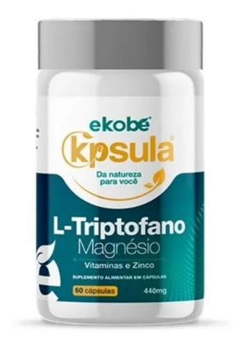 K´psula L-triptofano 60 Cáps - Ekobé