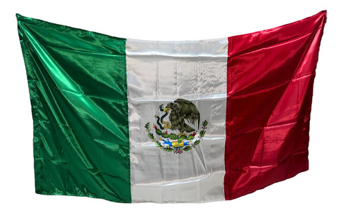 Bandera Mexico Grande 1.2mx2.1 Satinada Oficial Envio Gratis