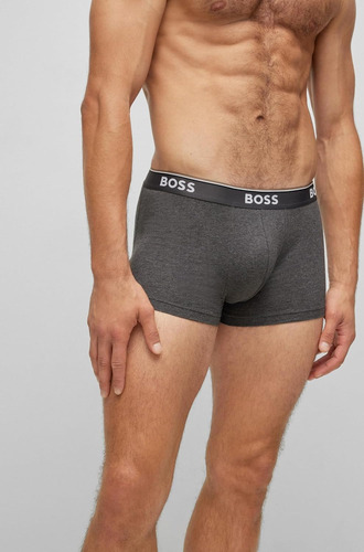 Boxer Hugo Boss Men's 3pack Stretch Cotton Regular Trunks 5