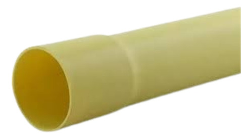 Tubo 4  Amarillo Pvc