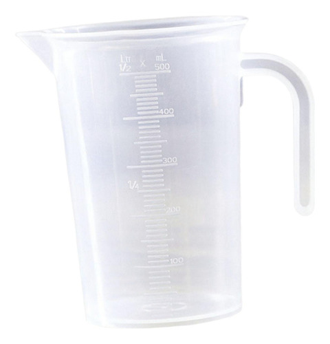 Taza Medidora Con Escala Multifuncional Transparente 500ml