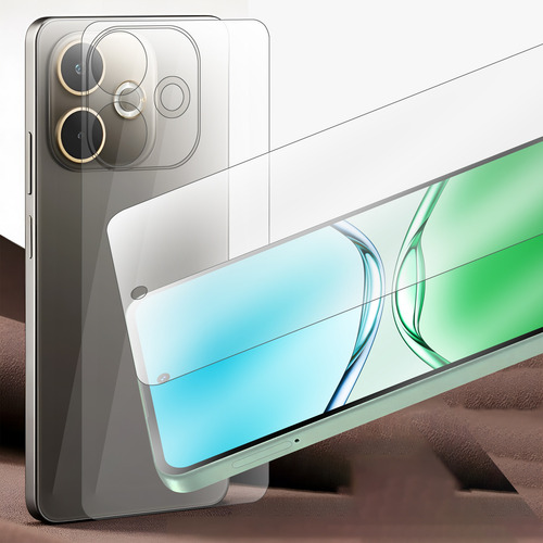 2 Piezas Micas Hidrogel Hd Compatibles Con Oppo A5 Pro