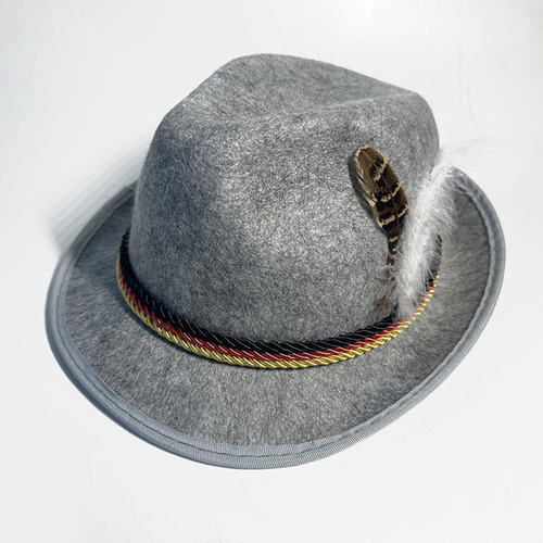 Sombrero Fedora Para Hombre, Sombrero Informal De Jazz Para