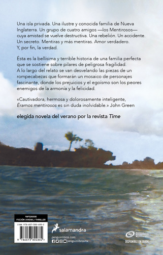 Éramos Mentirosos, De Lockhart, E.. Salamandra Middle Grade Editorial Salamandra Infantil Y Juvenil, Tapa Blanda En Español, 2021