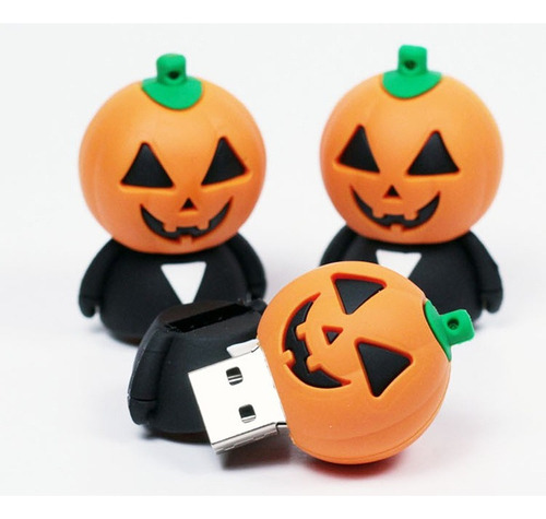 Pendrive Calabaza Halloween 32 Gb Unidad Flash Usb