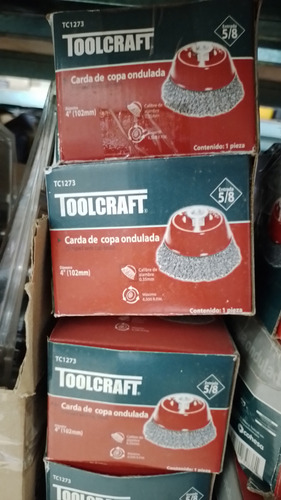 Carda De Copa Ondulada Toolcraft Tc1273