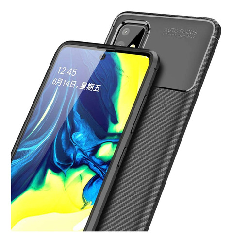 Funda Rugged Carbon Flexible Para Moto E7 Power / E7i Power