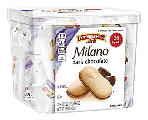 Galletas Milano Pepperidge Farm - Kg A $3735