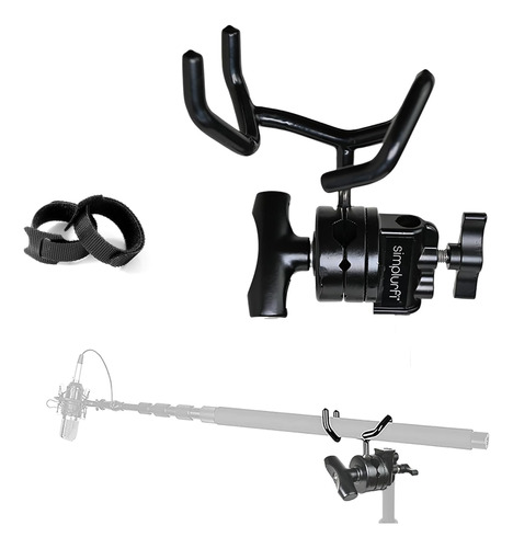 Micrófono Boom Pole Kit De Montaje Cuna Y 2.5inch Grip...