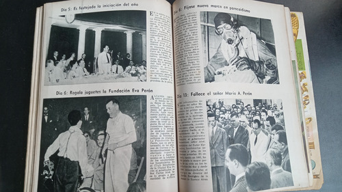 Caras Y Caretas 2179 Perón Fangio Karadagian Febrero 1955 (Usado)