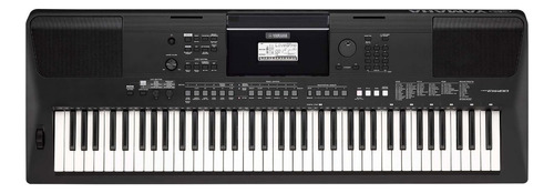 Teclado musical Yamaha PSR Series PSR-EW410 76 teclas negro