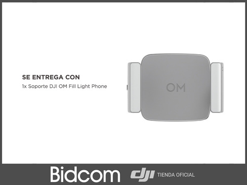 Imagen 6 de 8 de Soporte Magnético Teléfono Dji Om Con Luz Accesorio Original