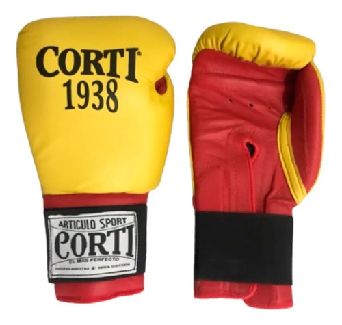 Guante De Boxeo Corti Box Profesional 10 Oz Cuero 