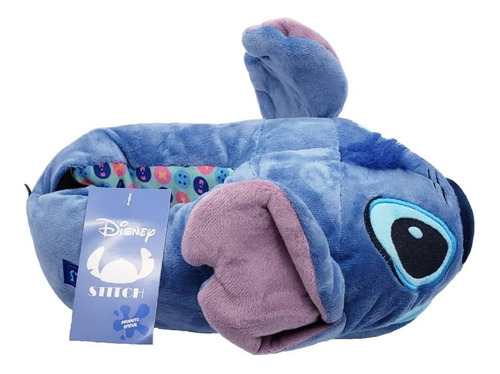 Pantufa 3d Stitch Solado De Borracha Original Disney