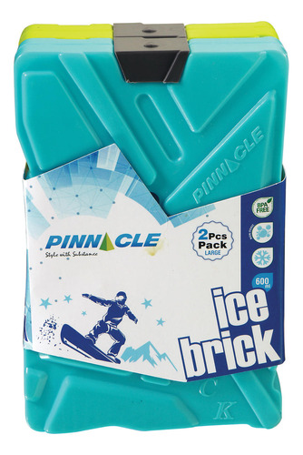 Ladrillos De Hielo Pinnacle 600 Ml 2pc