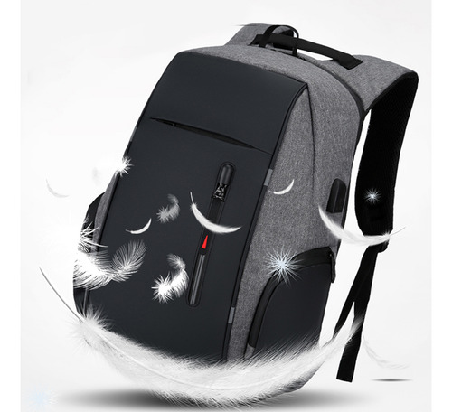 Mochila Portátil Para Portátil De 17 Pulgadas Con Puerto Usb