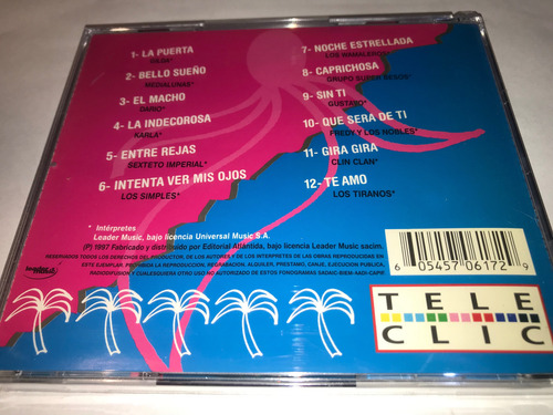 Cd La Movida Tropical 19 Gilda Medialunas Darío Y Otros Estándar