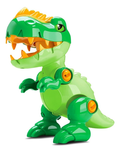 Dinossauro Infantil Toy Rex Para Montar E Desmontar 