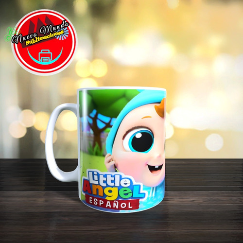 Taza Blanca De Bebe Juan - The Little Angel