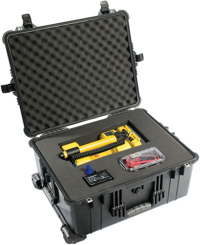 Imagen 3 de 10 de Caja Estuche Proteccion Pelican 1610 Sumergible Foam Ruedas