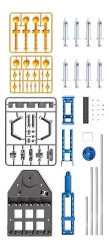 Kit Brazo Pinza Robotico Hidraulico Juego De Ciencia Niños